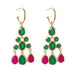 Nefretiti Gemstone Earrings