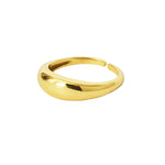 YYL LUXE 'By Your Side' Adjustable Gold Vermeil Ring