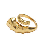 YYL LUXE 'Strength' Gold Vermeil Ring
