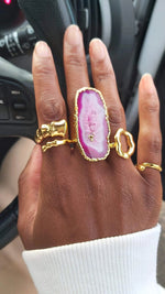 YYL LUXE 'Little Hug' Gold Vermeil Ring