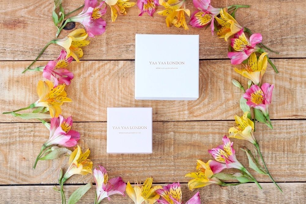 Grey Solar Quartz Navy Blue Druzy Gold Earrings