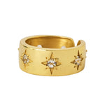 YYL LUXE 'Love You Forever' Gemstone Gold Vermeil Ring
