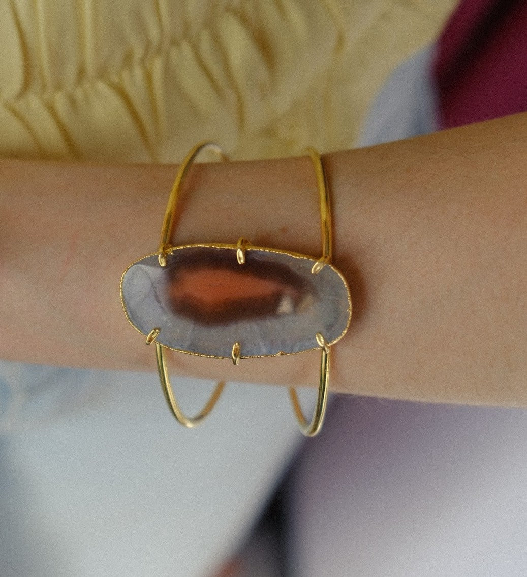 Caramel Summer Love Cuff Bracelet