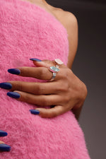 Piccola Sterling Silver Turquoise Gemstone Ring